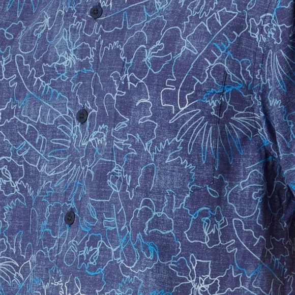 Tommy Bahama Island Zone Between The Vines Short Sleeve Woven Shirt - Picture 4 of 13